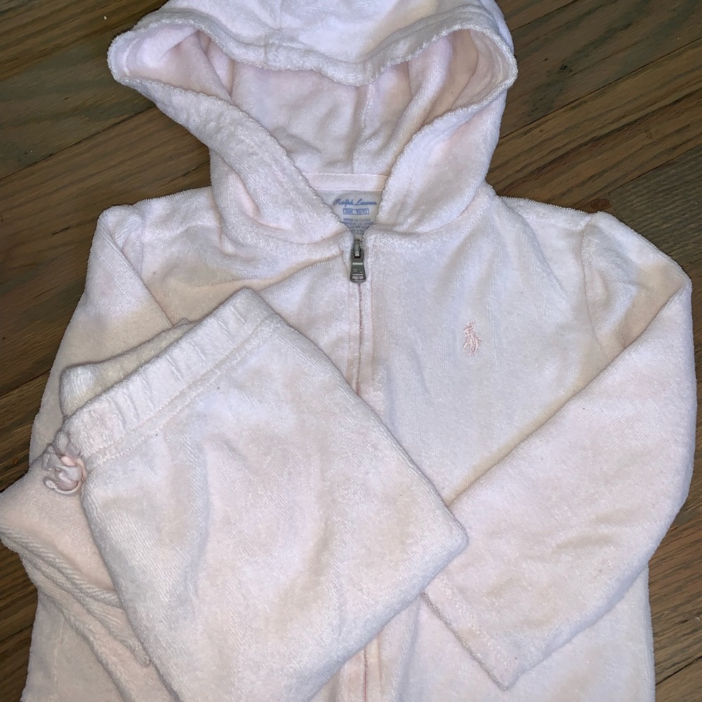 Ralph Lauren Terry hoodie and pants set
